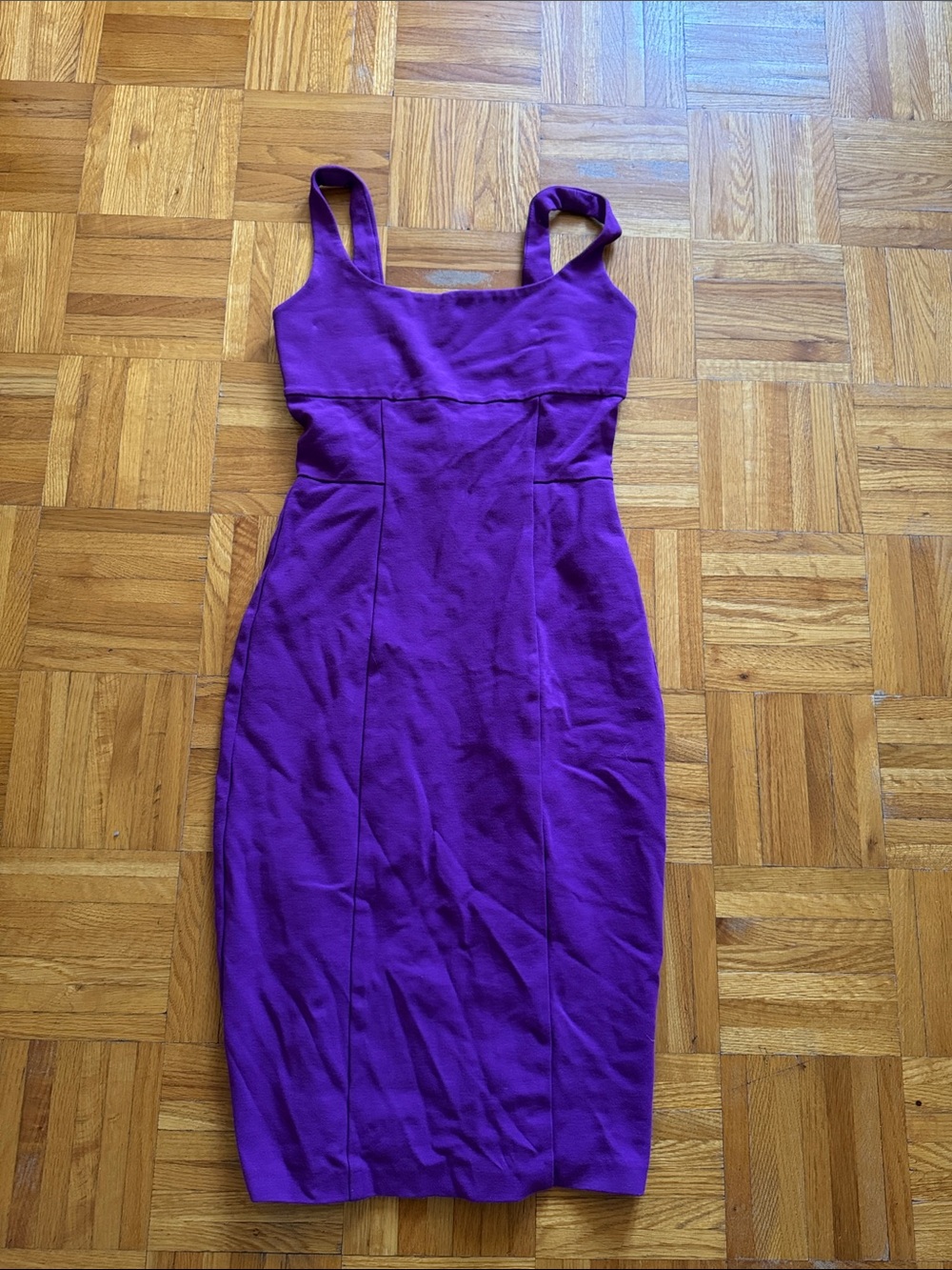 Diane von furstenberg Purple Sleeveless Sheath Dress size 6us